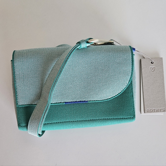 NWT Rothy's | The Belt Bag Sea Crossbody Purse - Picture 3 of 9